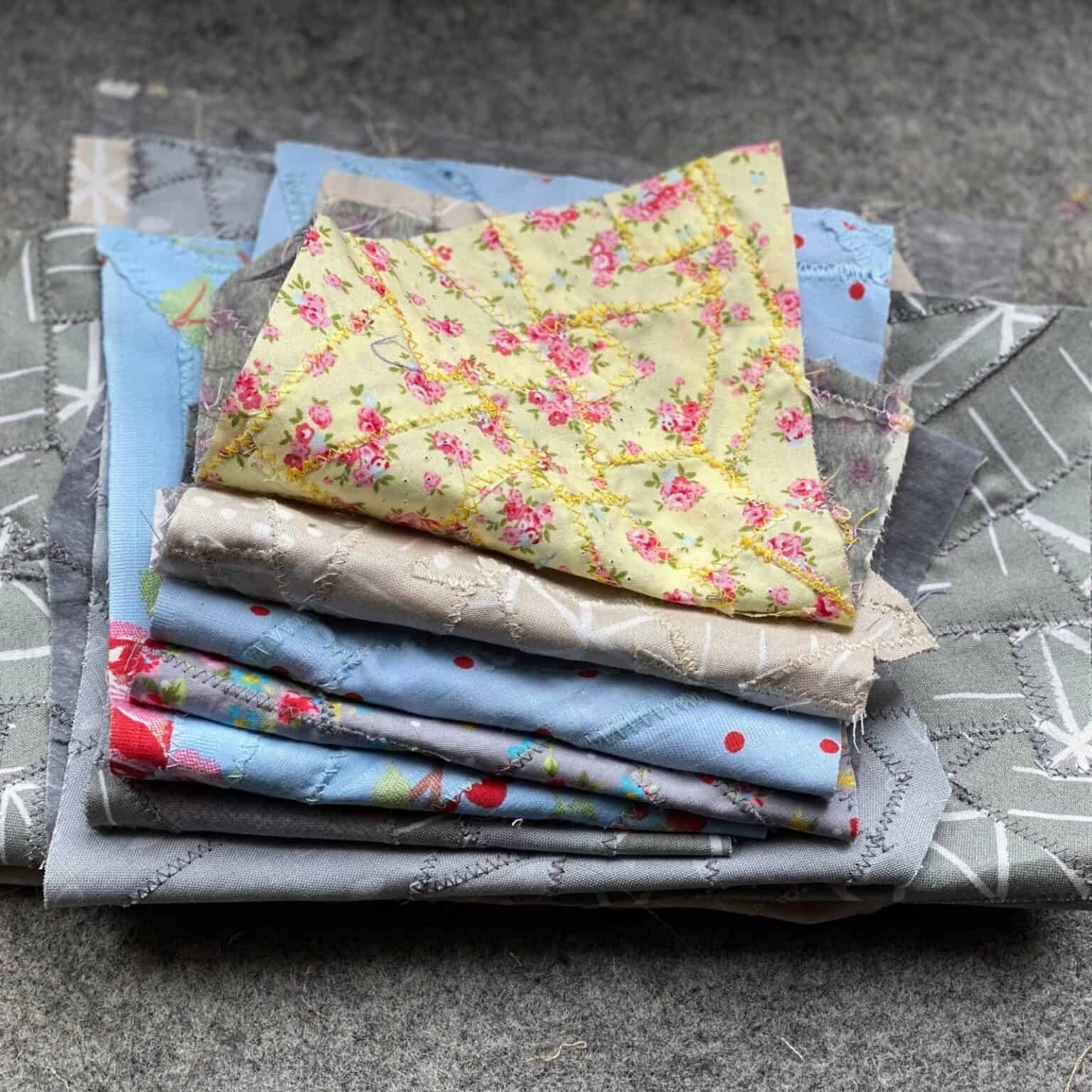 5 Ways to use Fabric Scraps to make your own Fabric Scrap Fabric Love