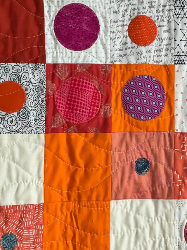 weight loss quilt close up