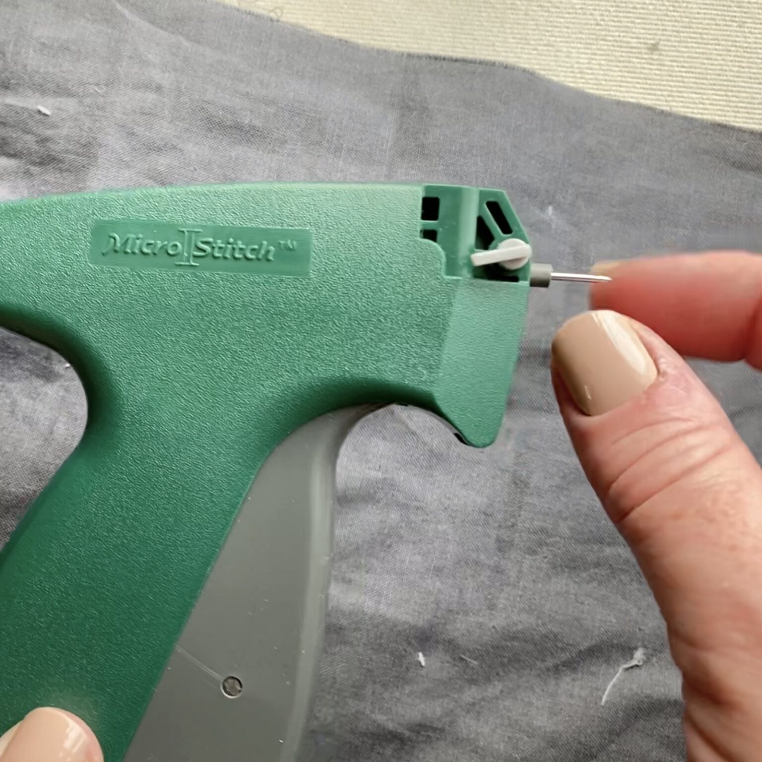 MicroStitch Basting Gun for Quilts Review & Tutorial Scrap Fabric Love