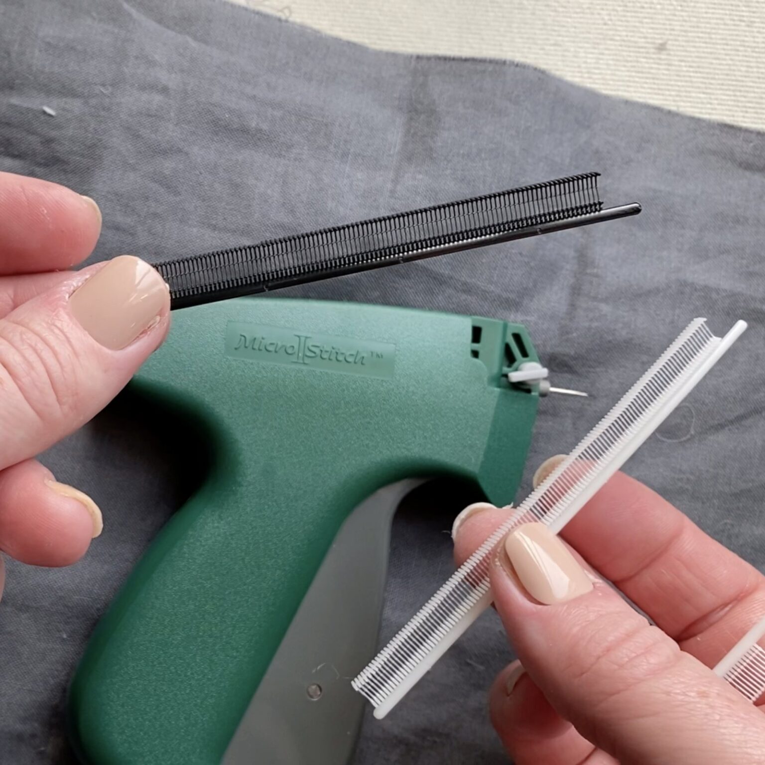 MicroStitch Basting Gun for Quilts Review & Tutorial Scrap Fabric Love