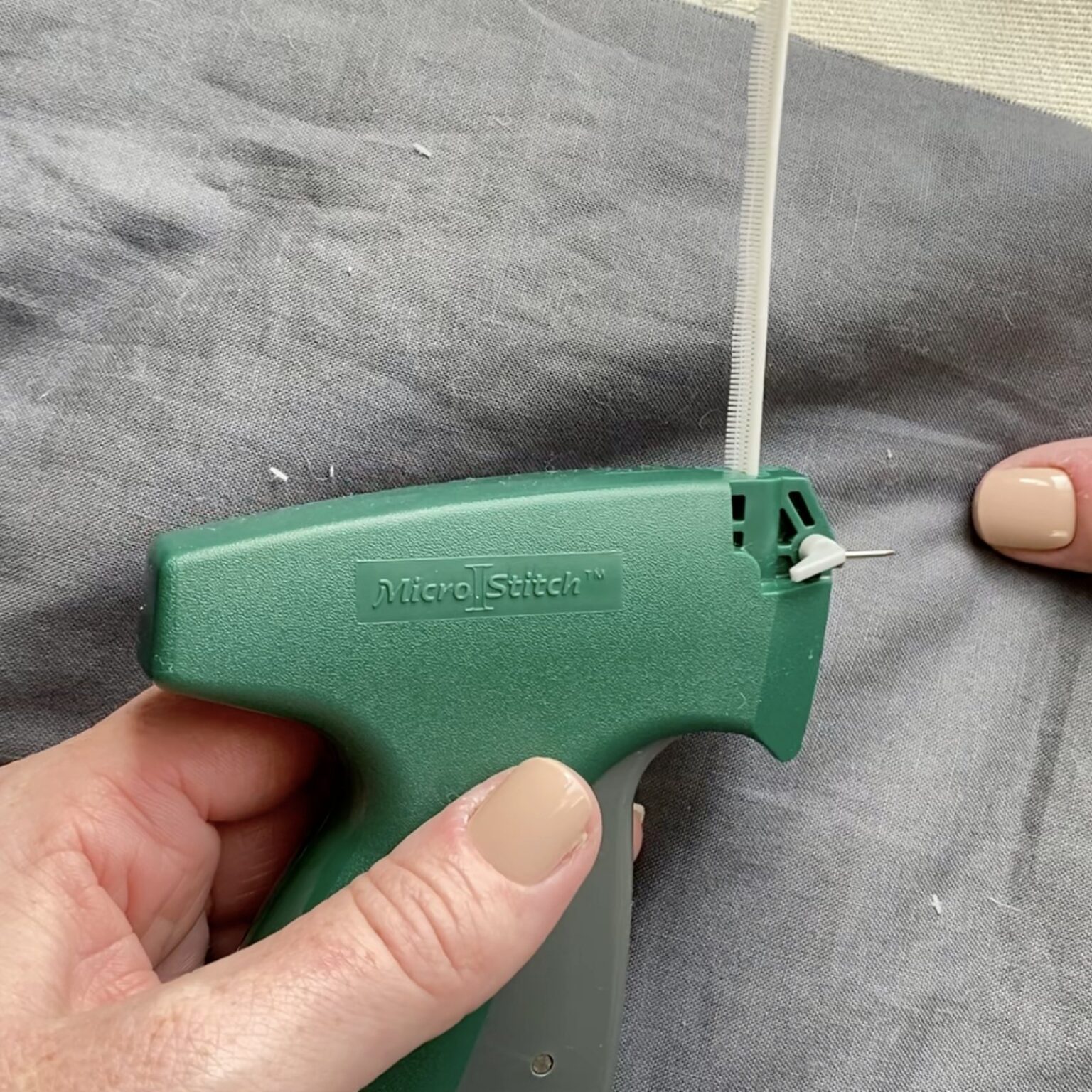 MicroStitch Basting Gun for Quilts Review & Tutorial Scrap Fabric Love