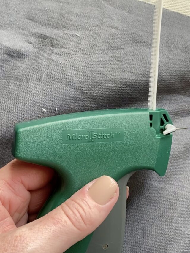 How to Use MicroStitch Basting Gun for Quilts Story Scrap Fabric Love