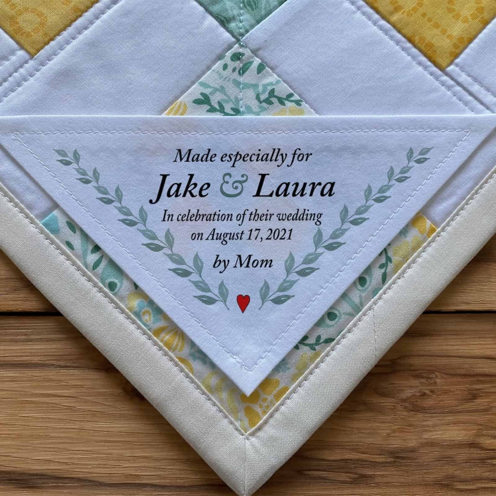Wedding Quilt Labels 60 Photos Astyledwedding wedding-quilt-labels-60-photos-astyledwedding