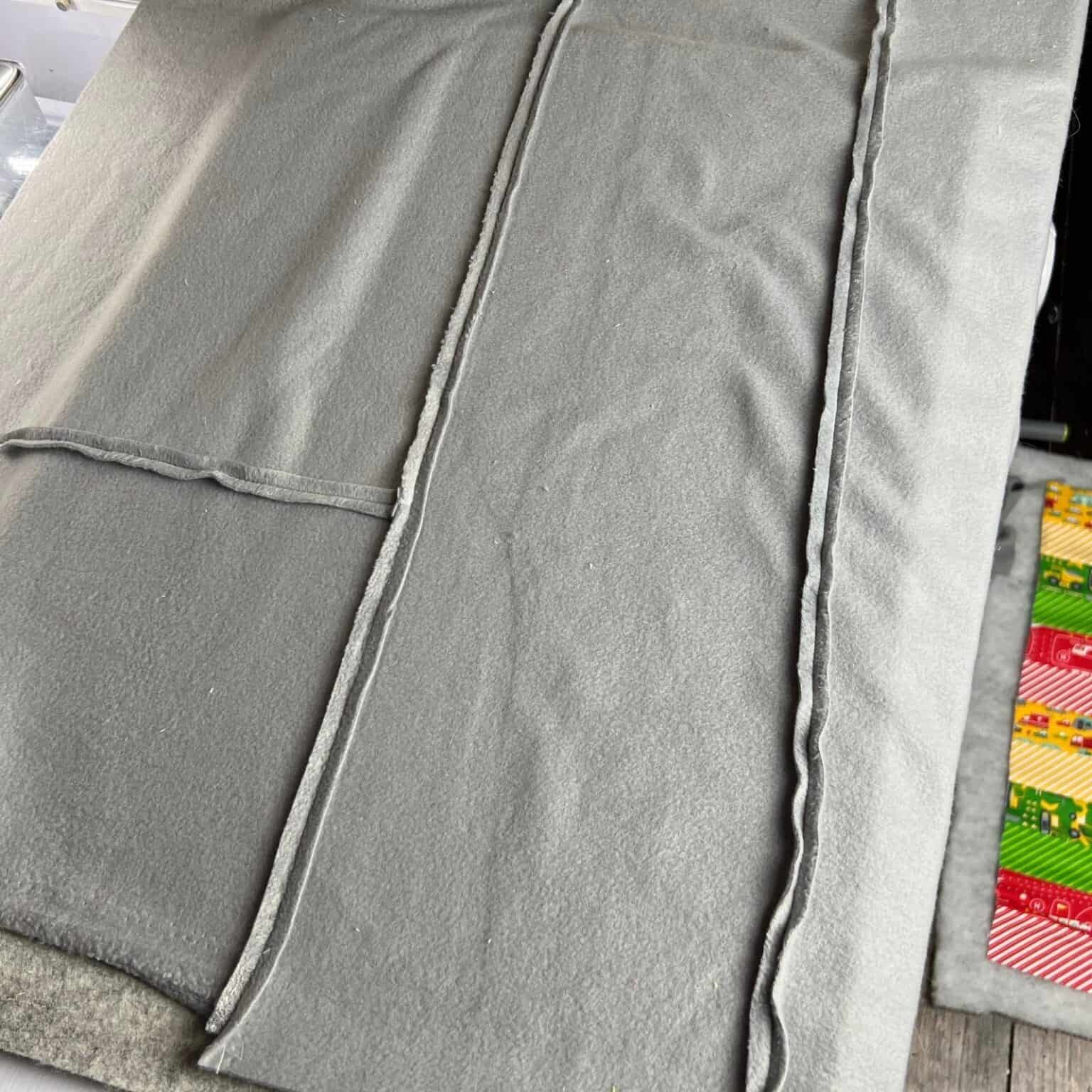 Easy Stroller Quilt from 7 Jelly Roll Strips! Scrap Fabric Love