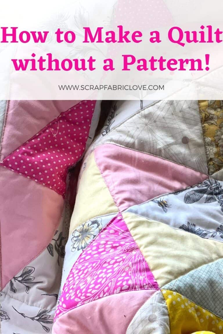 Making a Quilt without a Pattern My Triangle Madness Quilt!