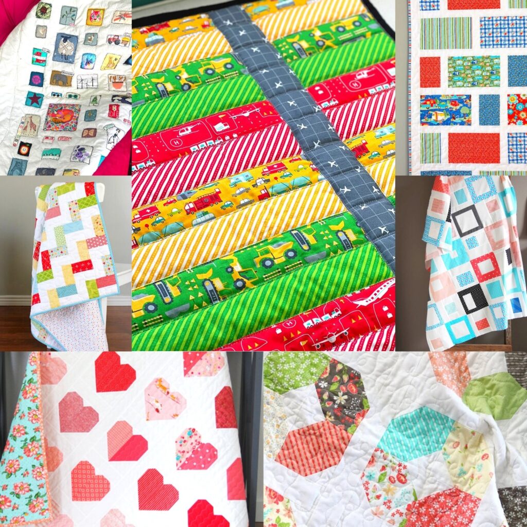 17 Fun & Easy Free Baby Quilt Patterns Scrap Fabric Love