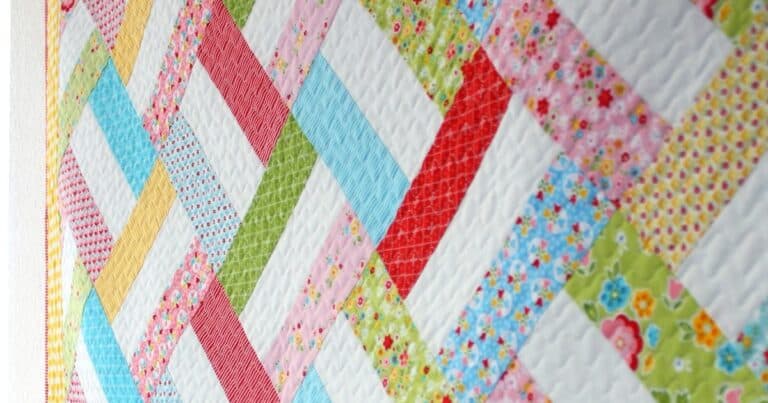 17 Fun & Easy Free Baby Quilt Patterns - Scrap Fabric Love