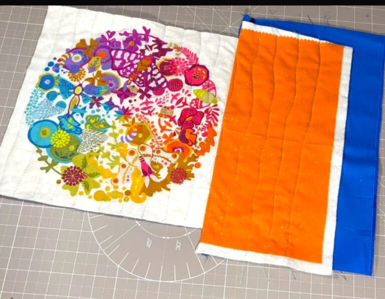 The Easiest Quilt as You Go Method Ever! Scrap Fabric Love