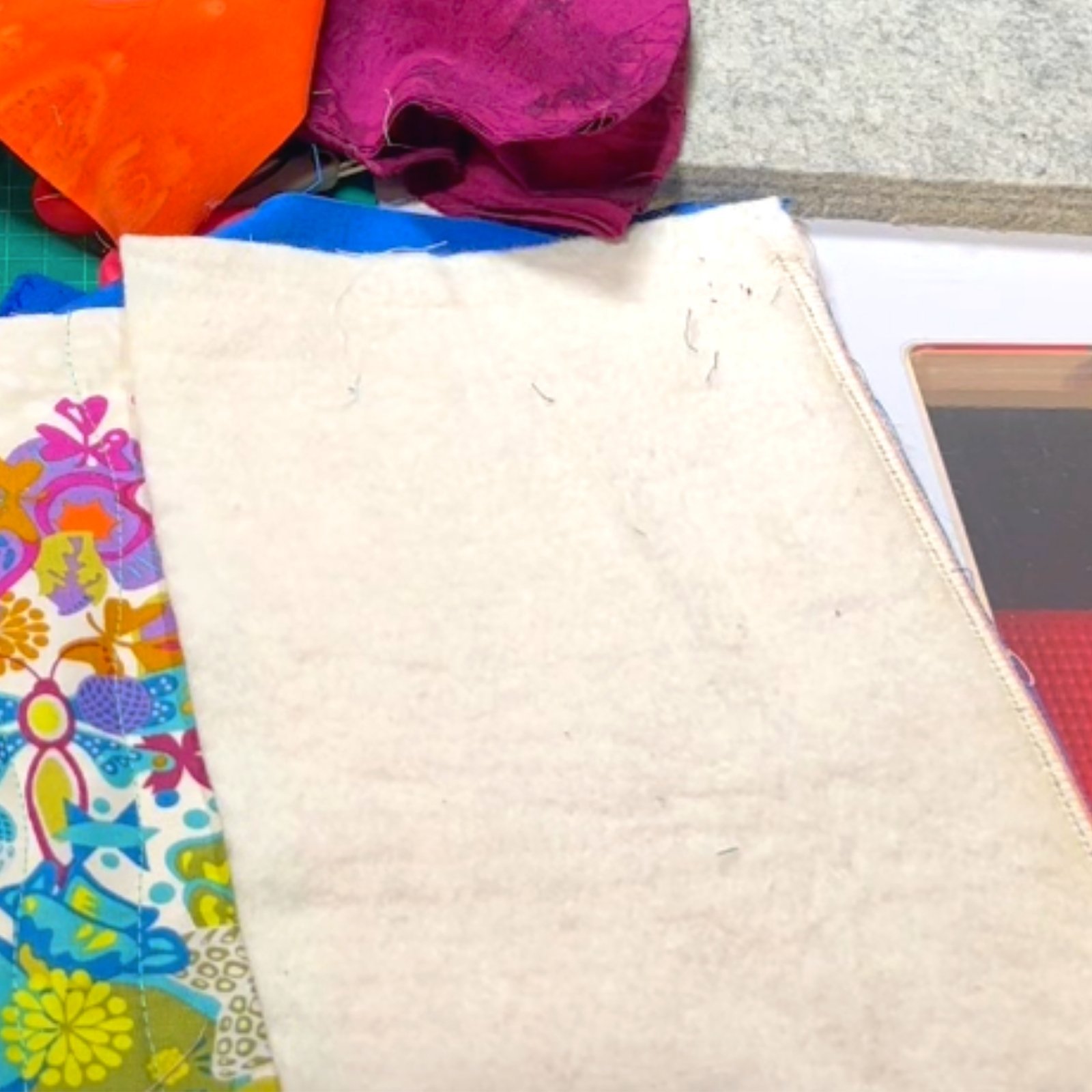 The Easiest Quilt as You Go Method Ever! Scrap Fabric Love