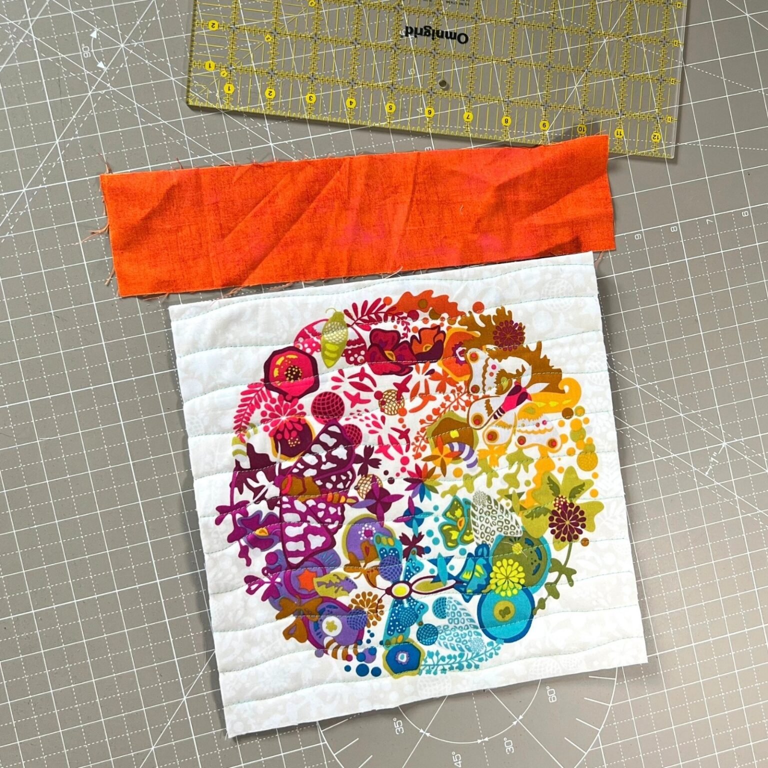 The Easiest Quilt as You Go Method Ever! Scrap Fabric Love