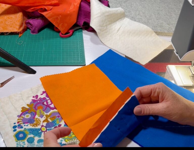 The Easiest Quilt as You Go Method Ever! Scrap Fabric Love