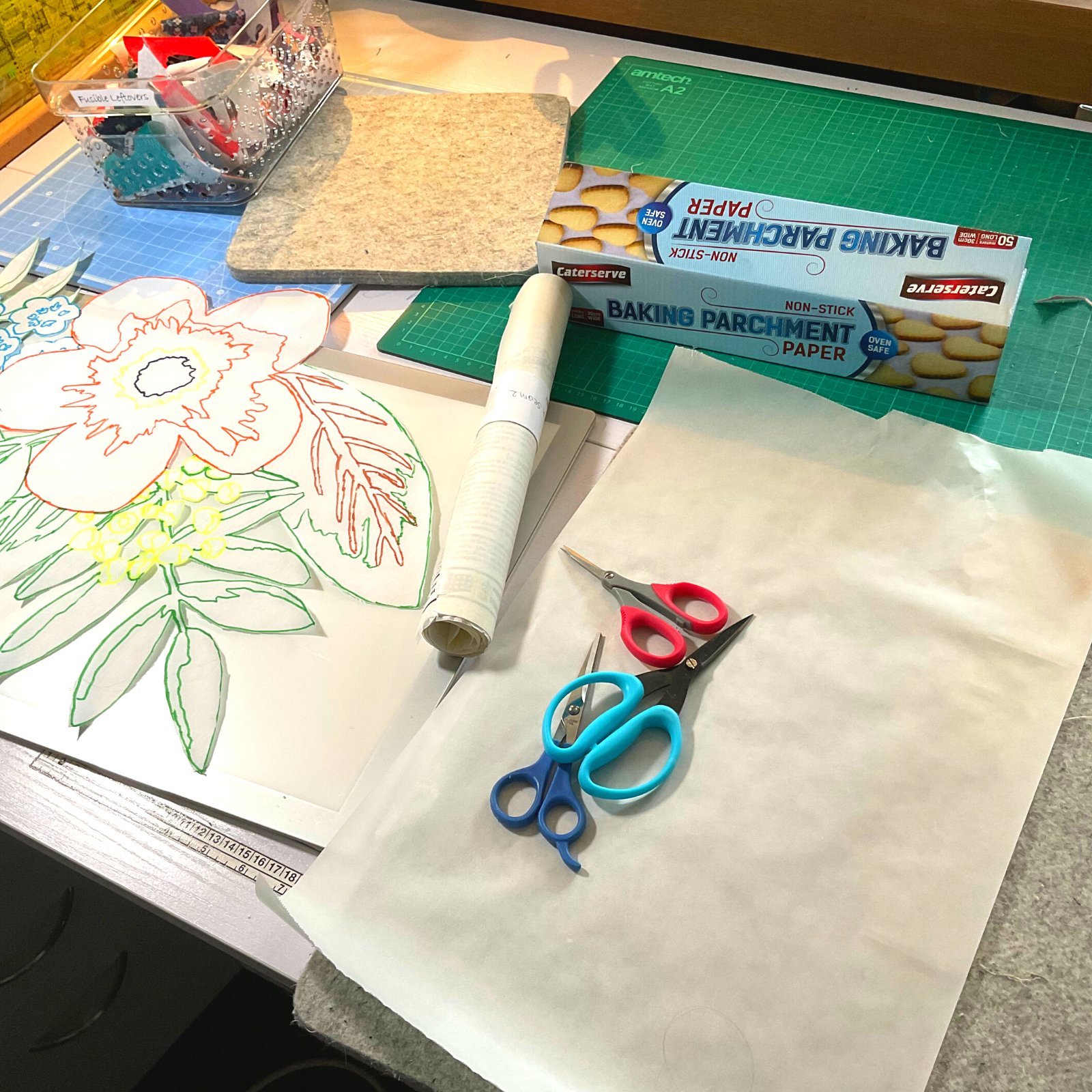 My First Time Collage Quilt So Much Fun! Scrap Fabric Love