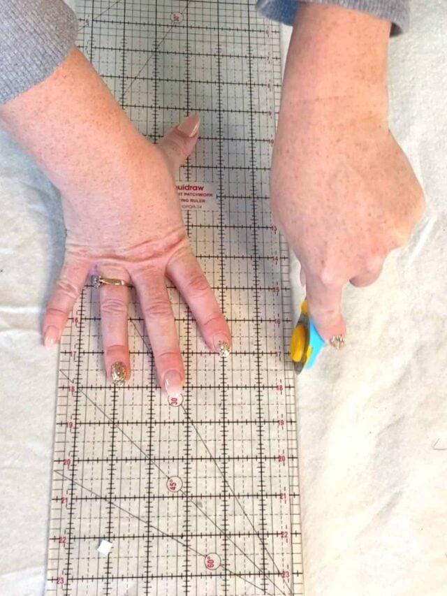 How to Join Quilt Batting Pieces Using Leftovers Story Scrap Fabric Love