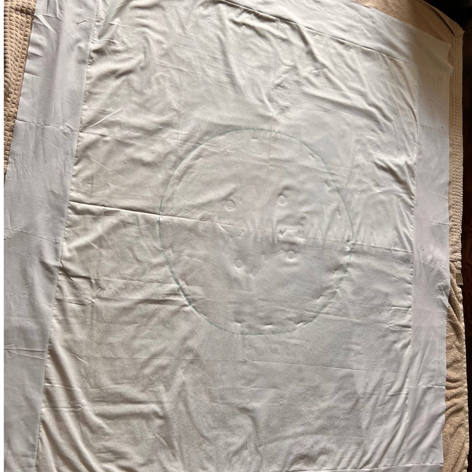 Free Christmas Wreath Quilt Pattern Scrap Fabric Love