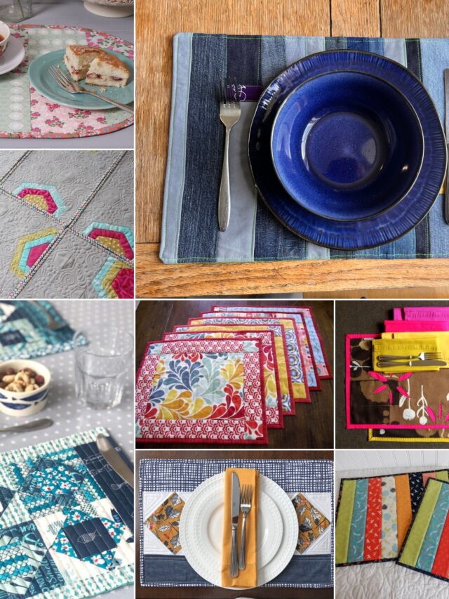 13 Quilted Placemat Patterns To Brighten Up Your Table! Story