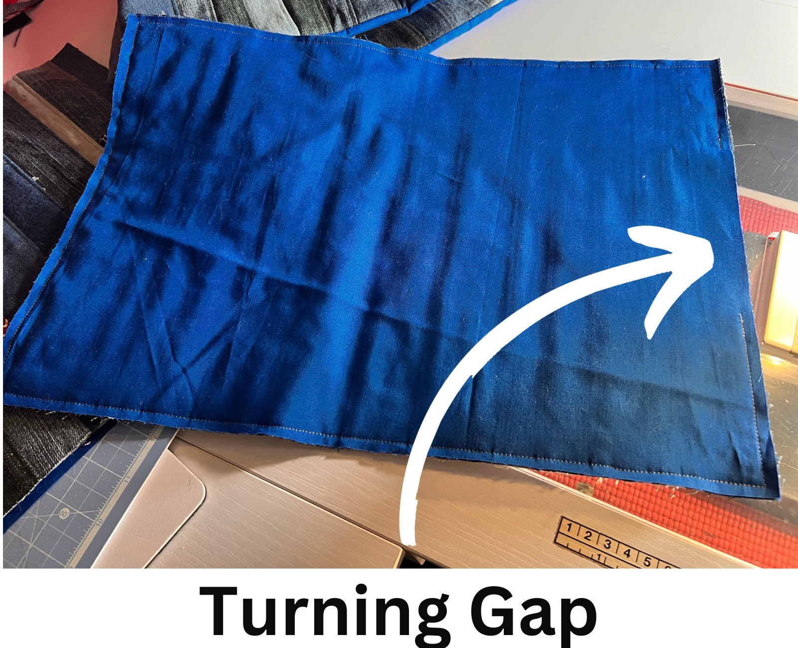 How to Make your Own Placemats from Denim Scraps Scrap Fabric Love