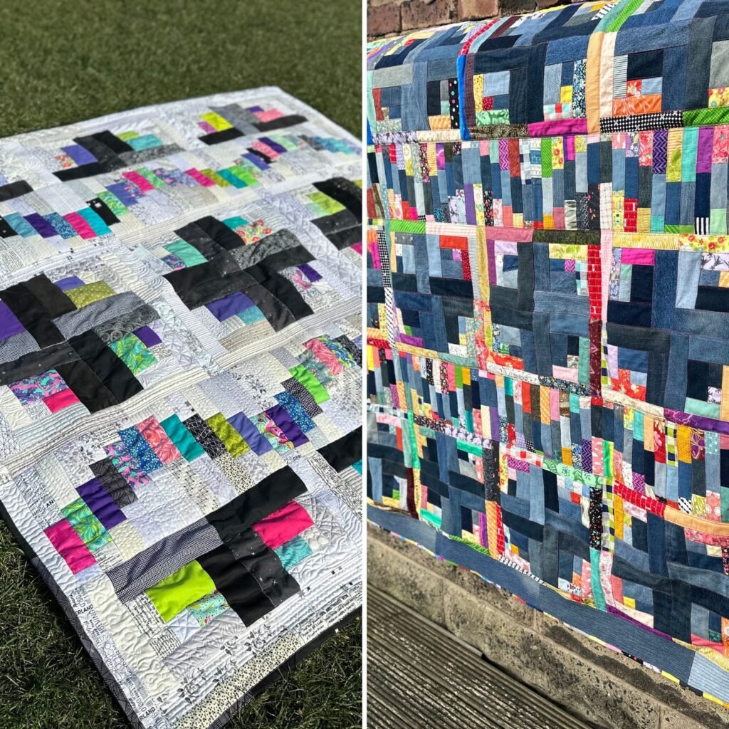 Scrappy Strips Quilt Along Scrap Fabric Love Scrappy Strips Quilt Along Scrap Fabric Love