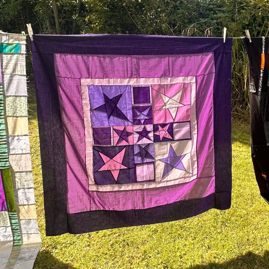 purple-star-quilt-top