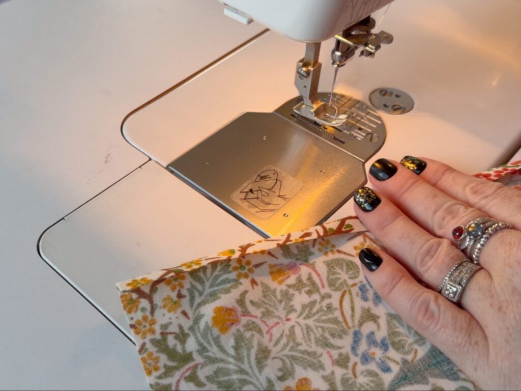 cloth napkin sewing tutorial