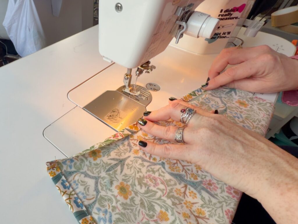 cloth napkin sewing tutorial