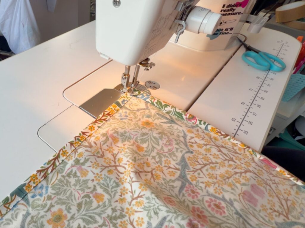 cloth napkin sewing tutorial