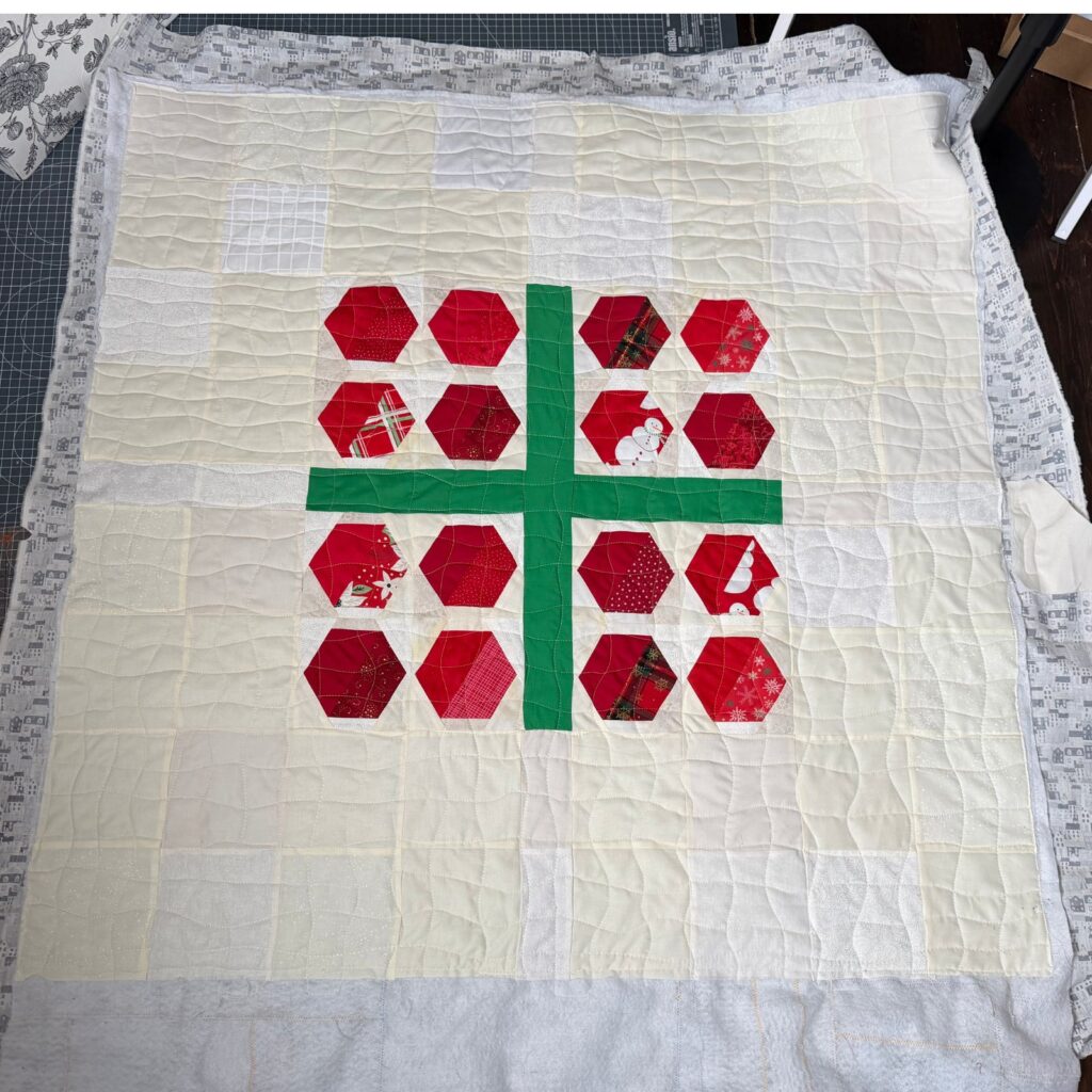 untrimmed quilt