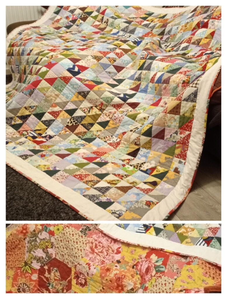 Glendora chase scrap quilt