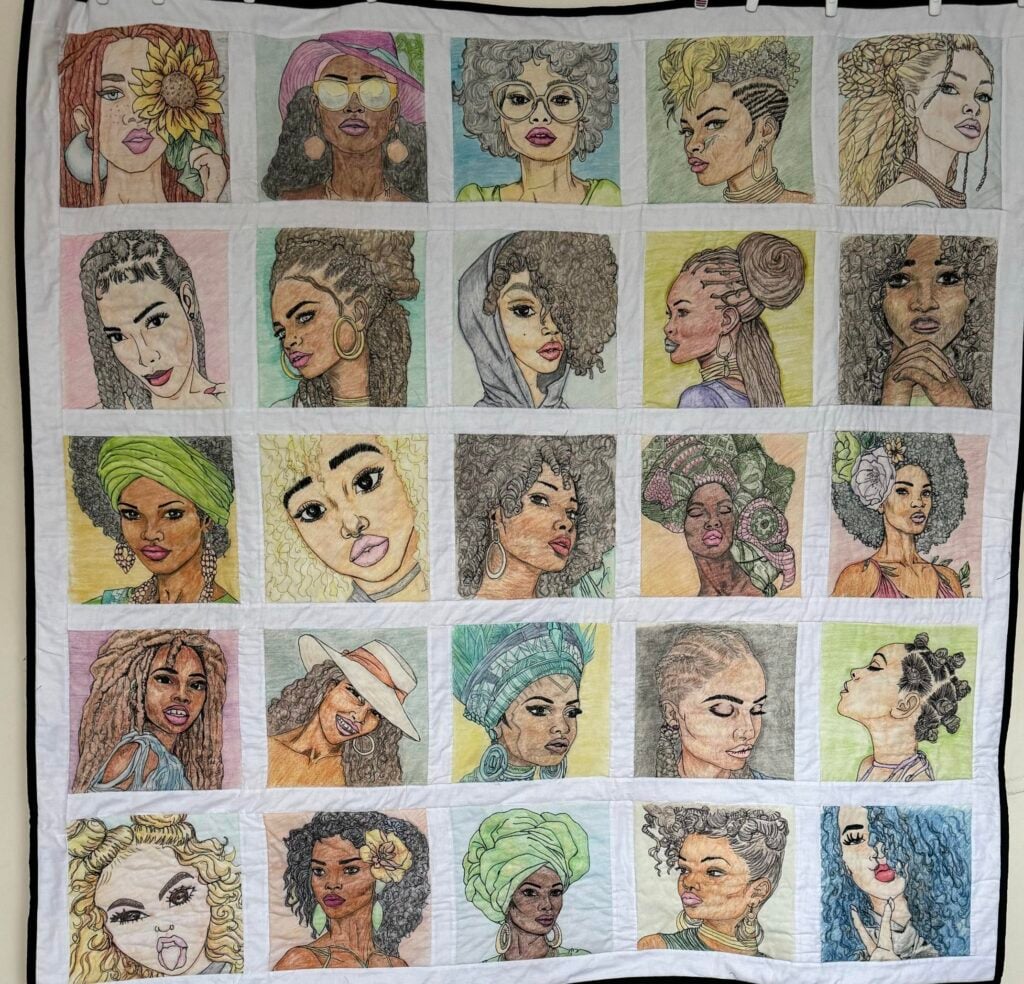 Glendora chase identity quilt