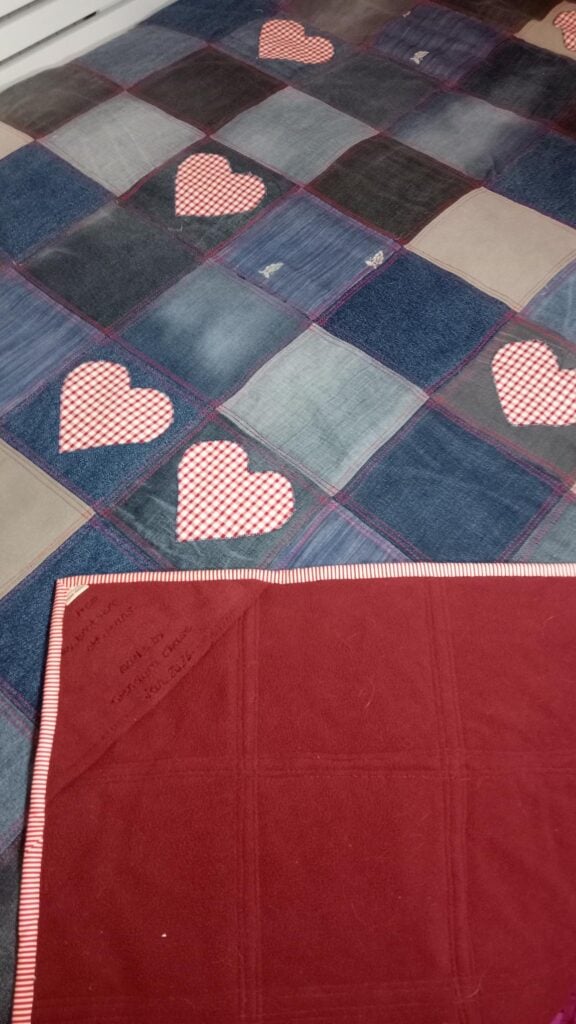 denim quilt