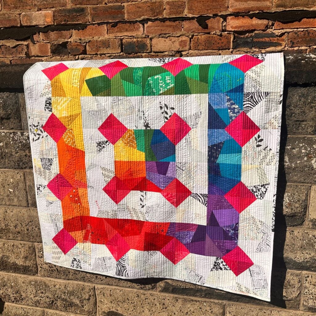 rainbow fpp quilt