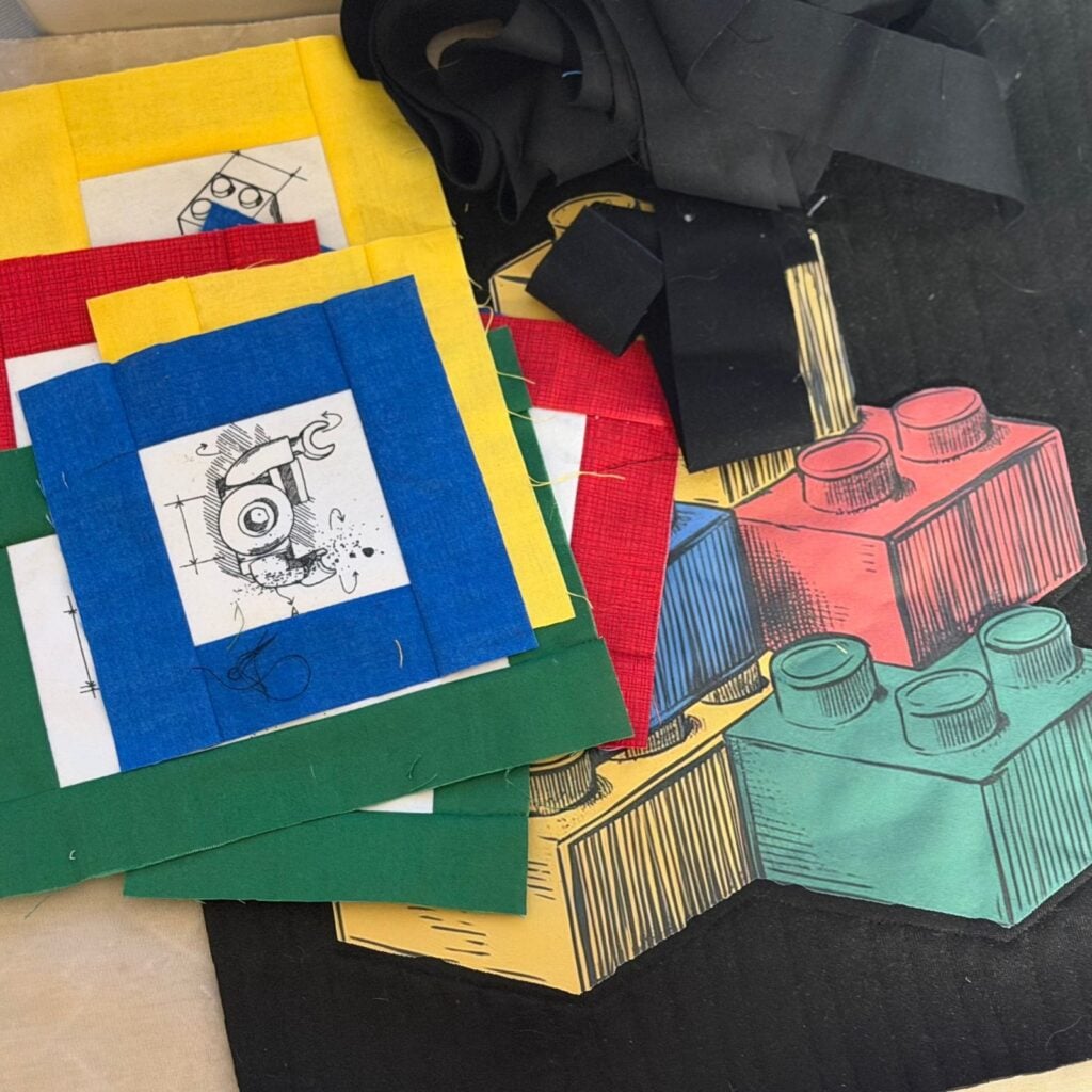 lego theme quilt
