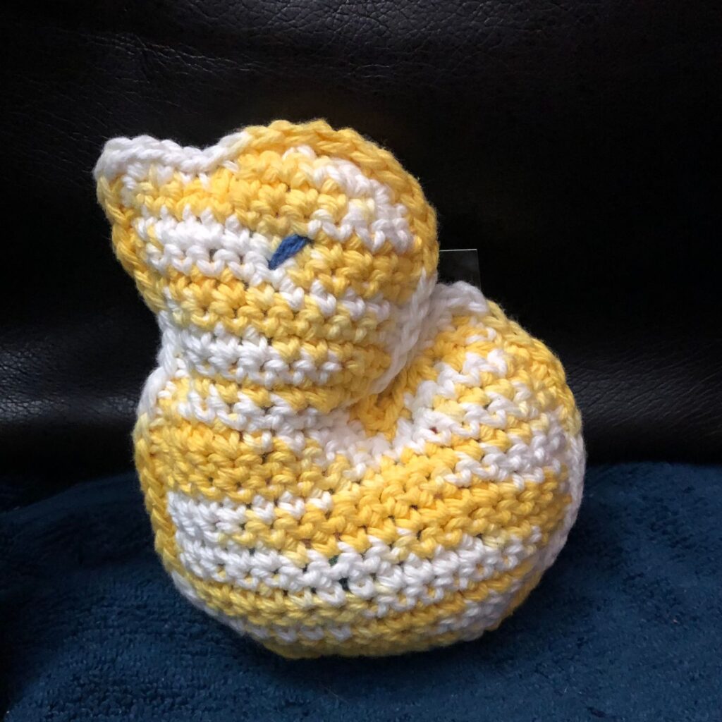 crochet duck