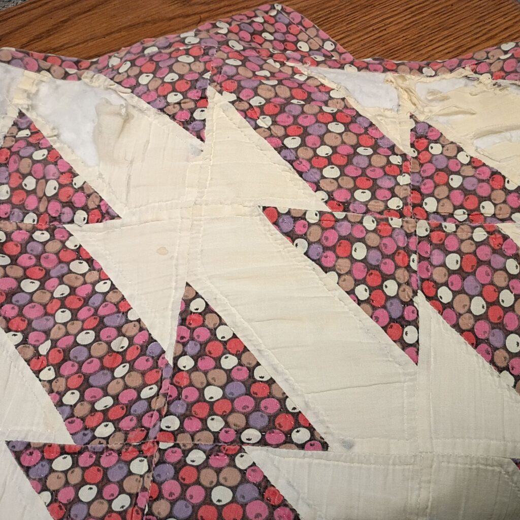 jaci griffen - damaged wedding quilt
