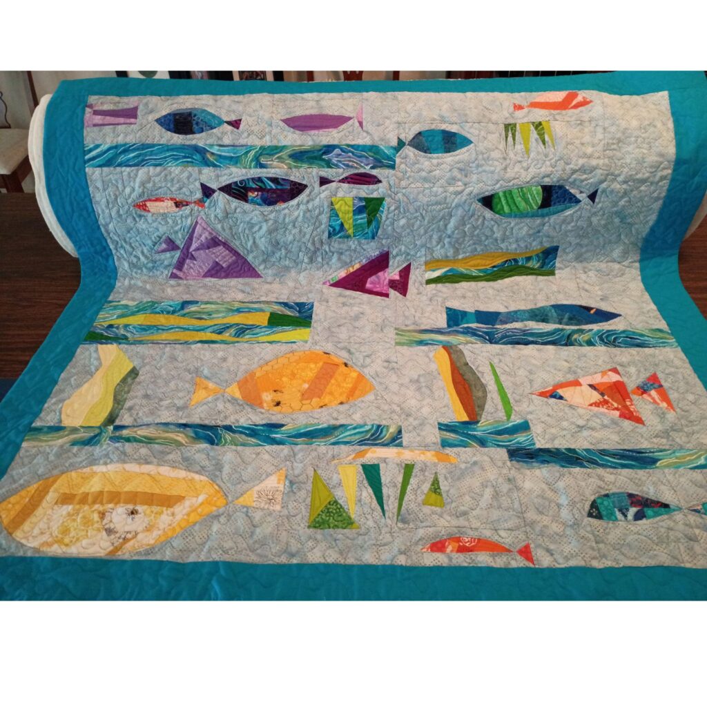 jaci griffen - fish quilt